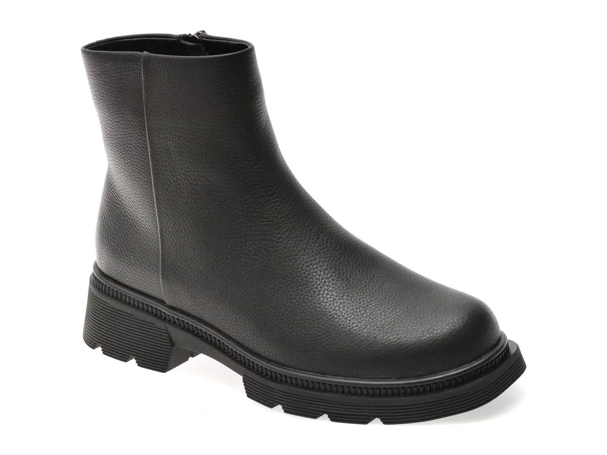 Ghete Gryxx Negre W687 Din Piele Naturala