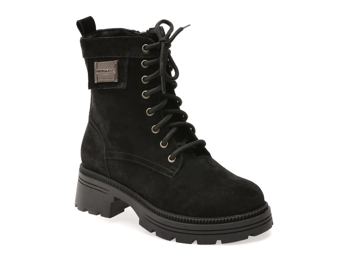 Bocanci Gryxx Negri, 6176430, Din Piele Întoarsă