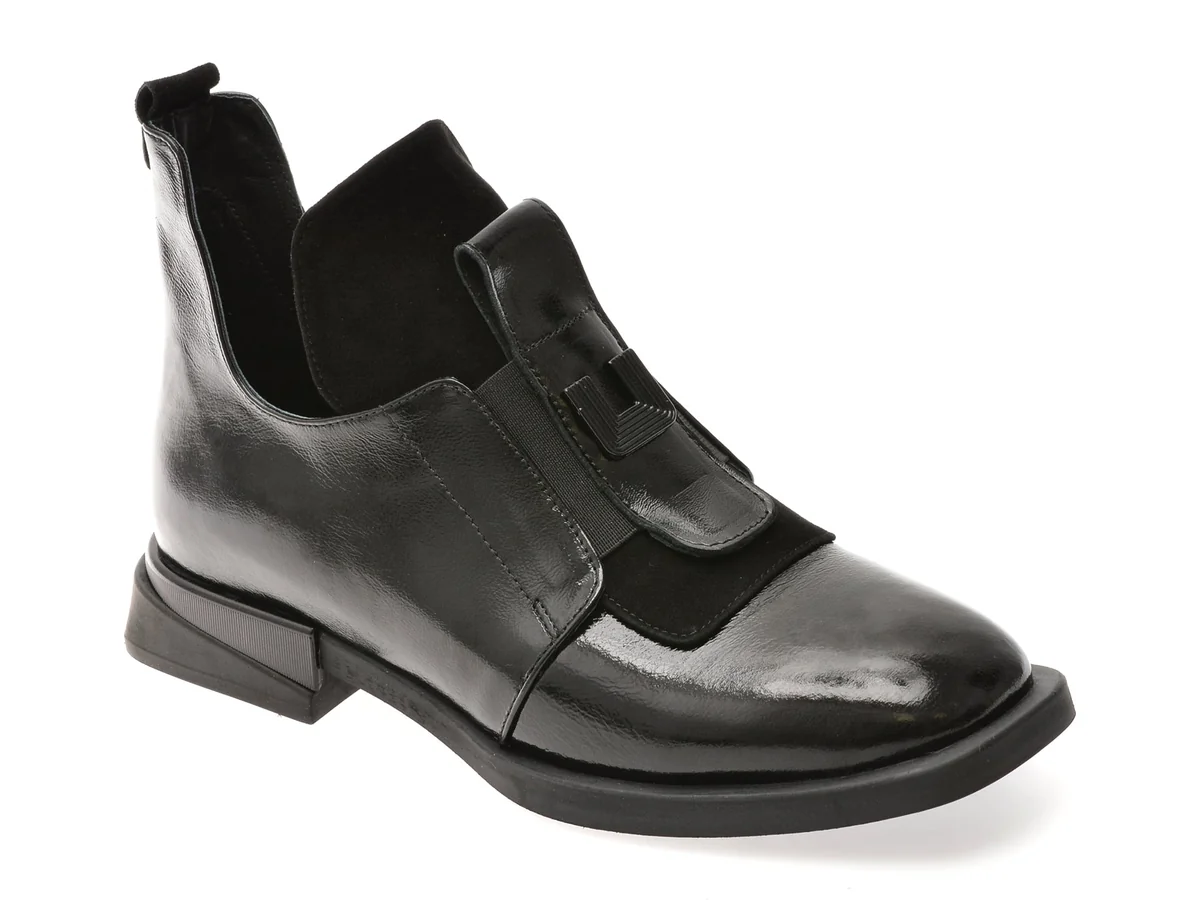 Ghete Image Negre 1532024 Din Piele Naturala Lacuita
