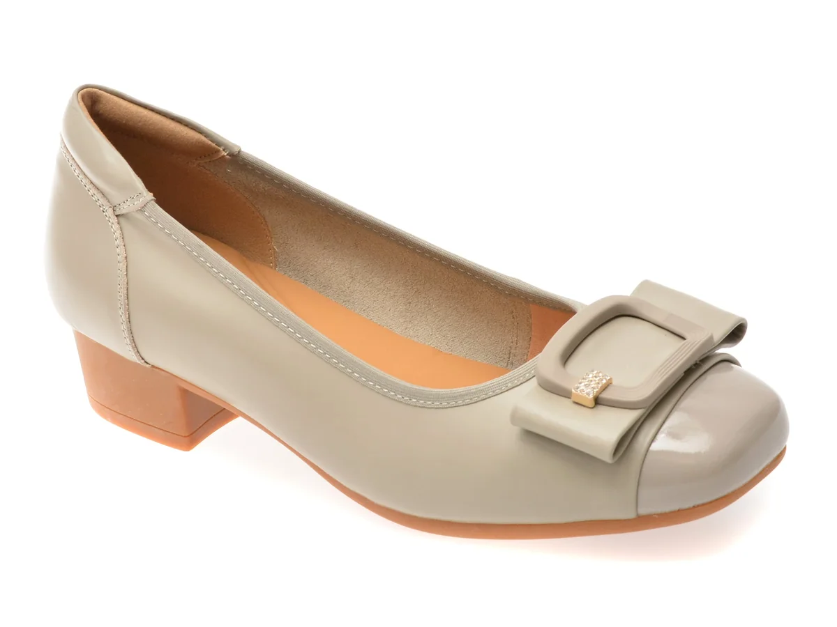 Balerini Image Gri 521 Din Piele Naturala