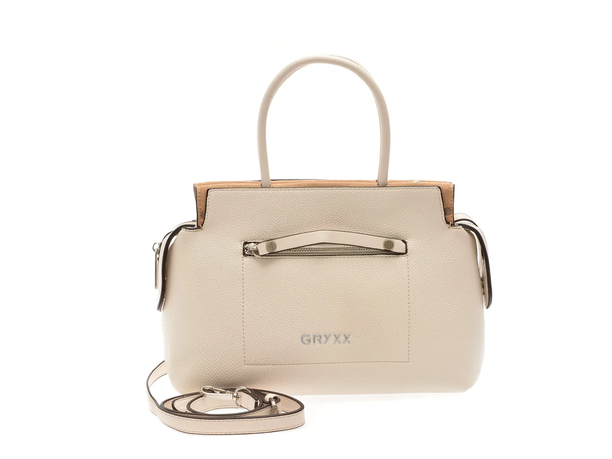 Geanta Gryxx Alba 2740 Din Piele Ecologica