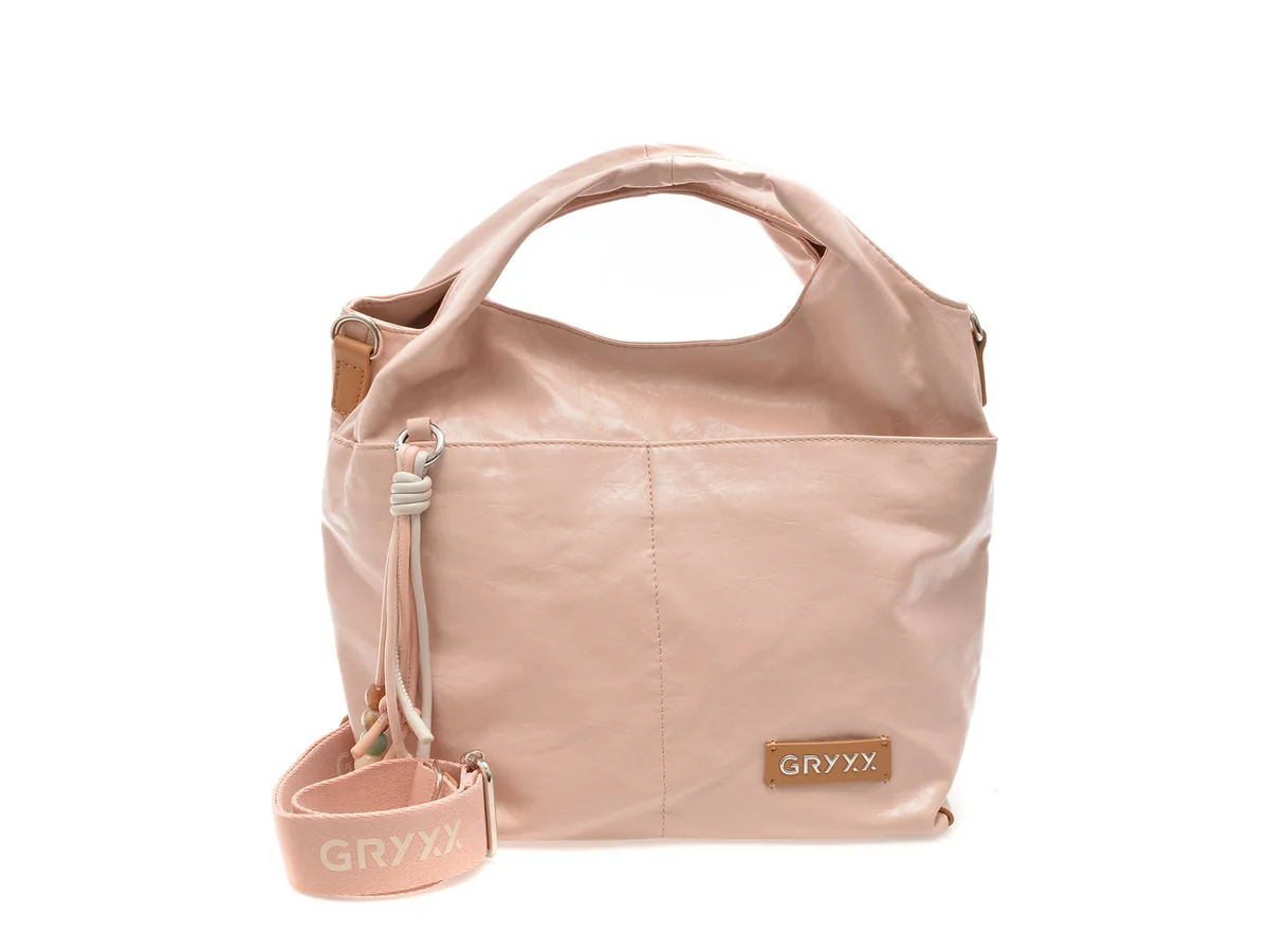 Geanta Gryxx Roz, 2700, Din Piele Ecologică