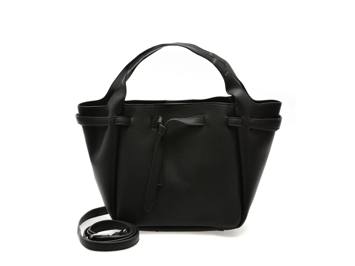 Geanta Gryxx Neagra, 910, Din Piele Ecologica