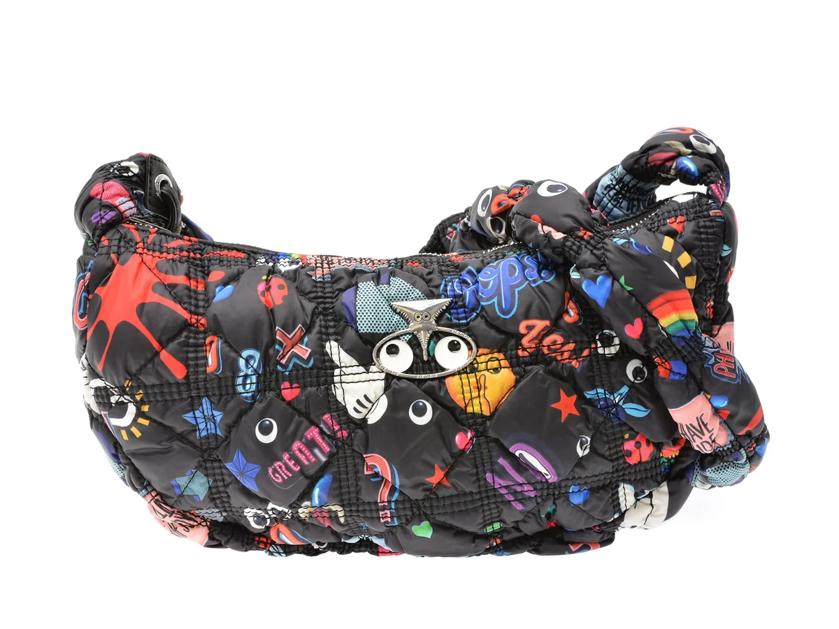 Geanta Gryxx Neagra, 2745, Din Material Textil