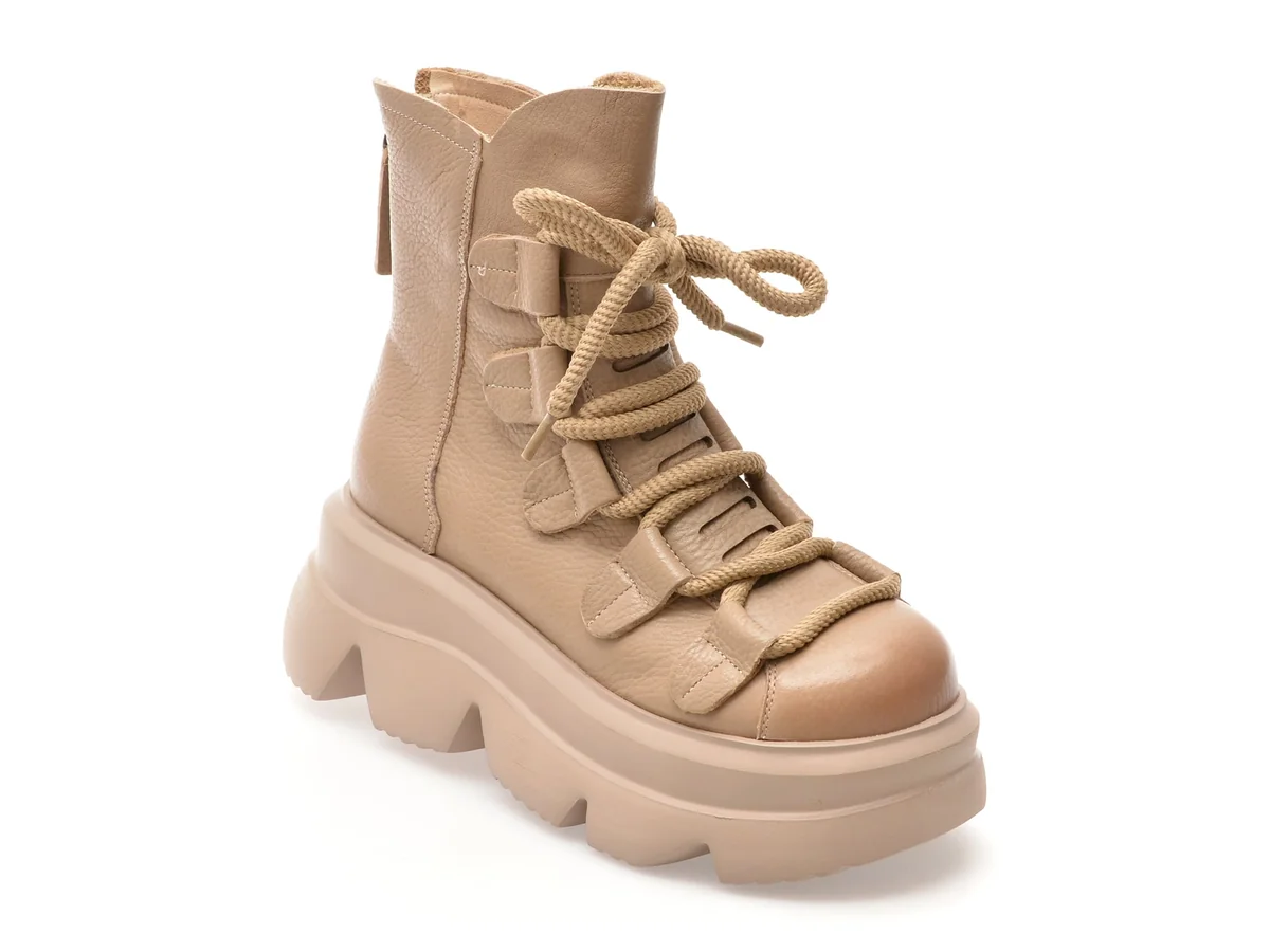 Ghete Gryxx Bej, 19698, Din Piele Naturala