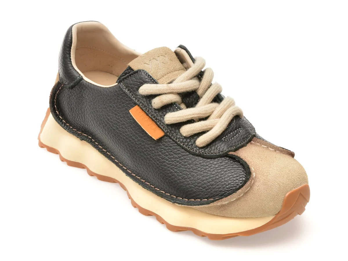 Pantofi Sport Gryxx Negri, 2693, Din Piele Naturala