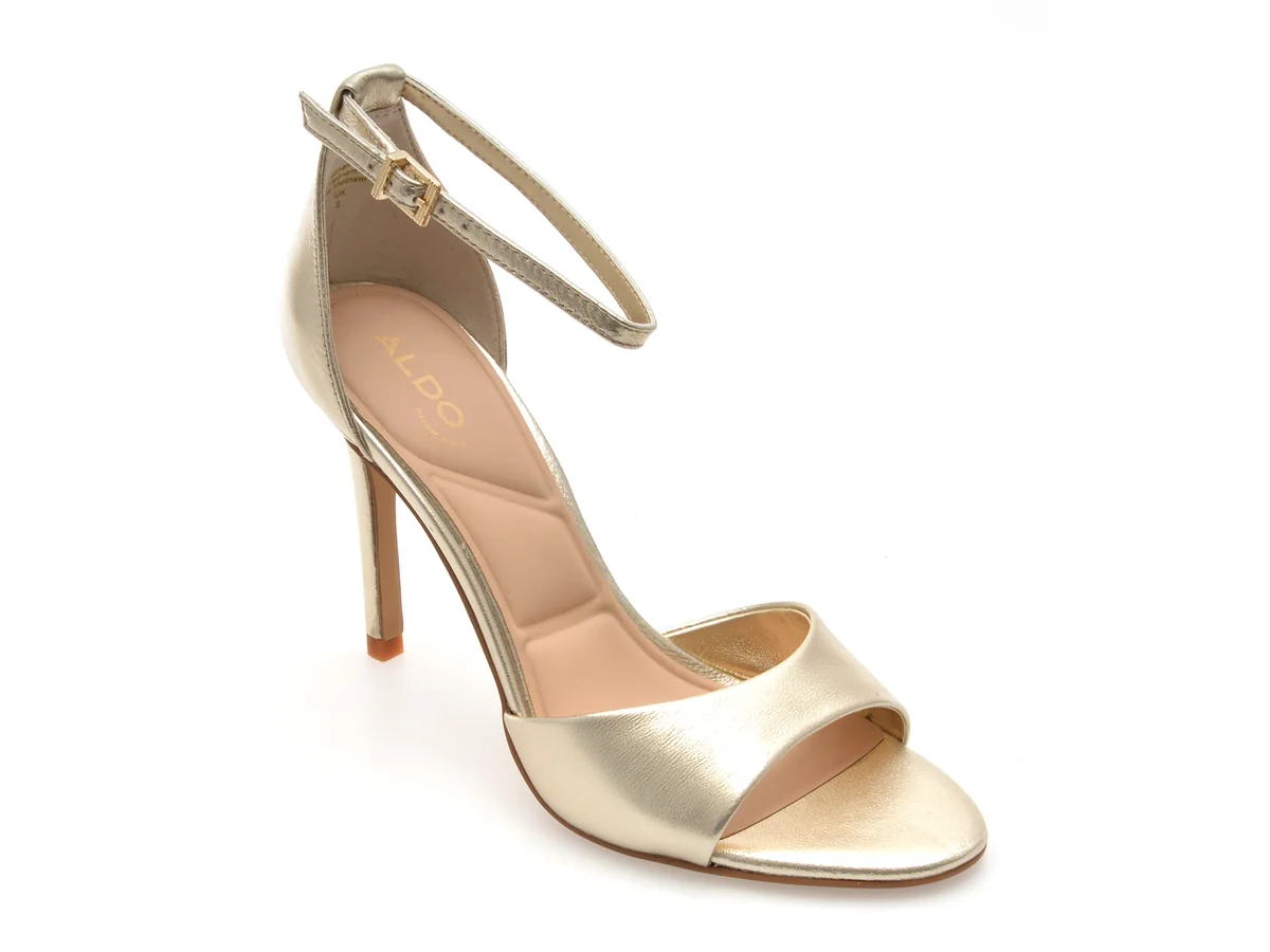 Sandale Elegante Aldo Aurii, Creride 711, Din Piele Naturală
