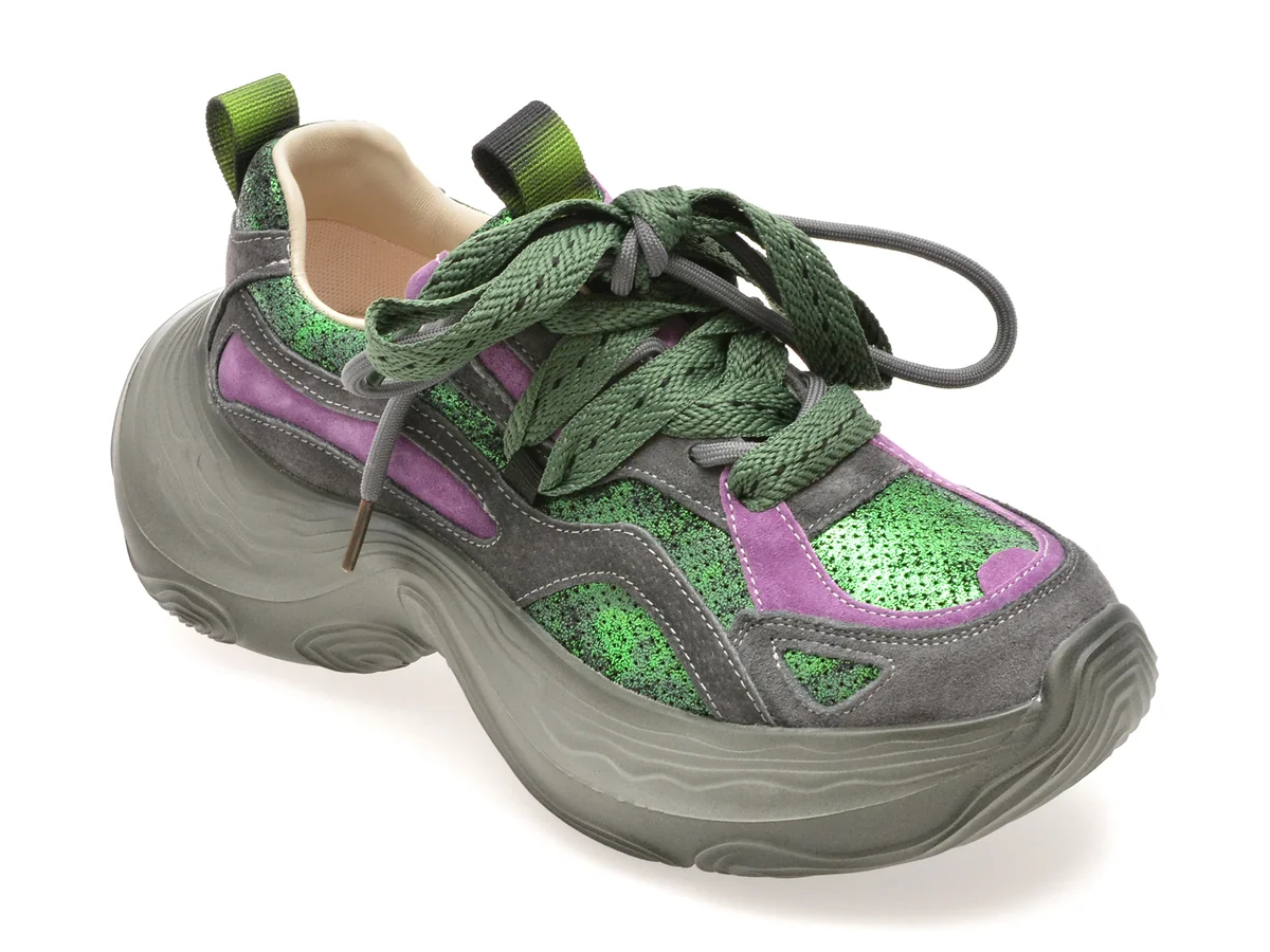 Pantofi Sport Gryxx Gri, 6557, Din Nabcuc