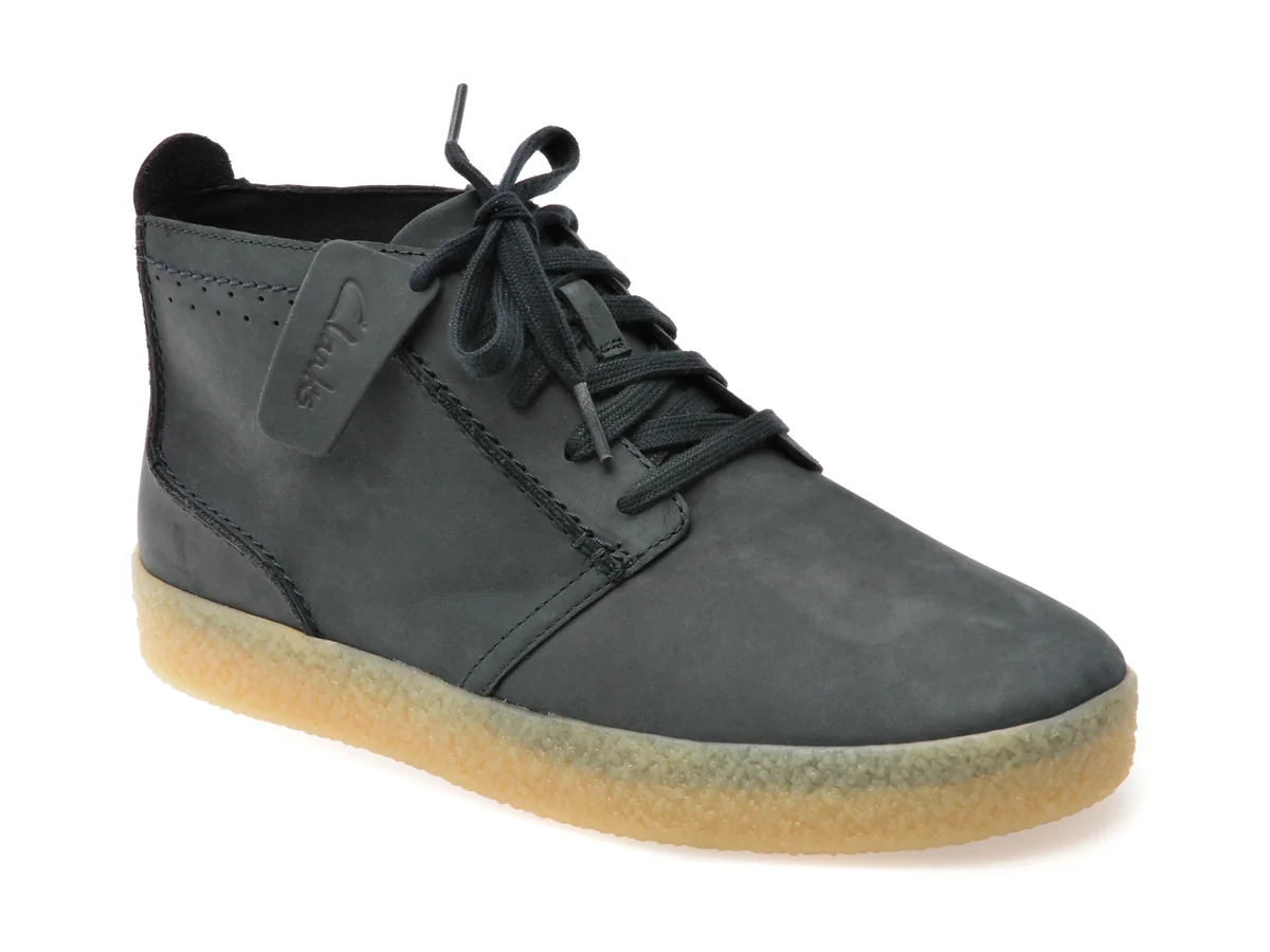 Ghete Clarks Bleumarin, Streethill Mid, Din Nabuc