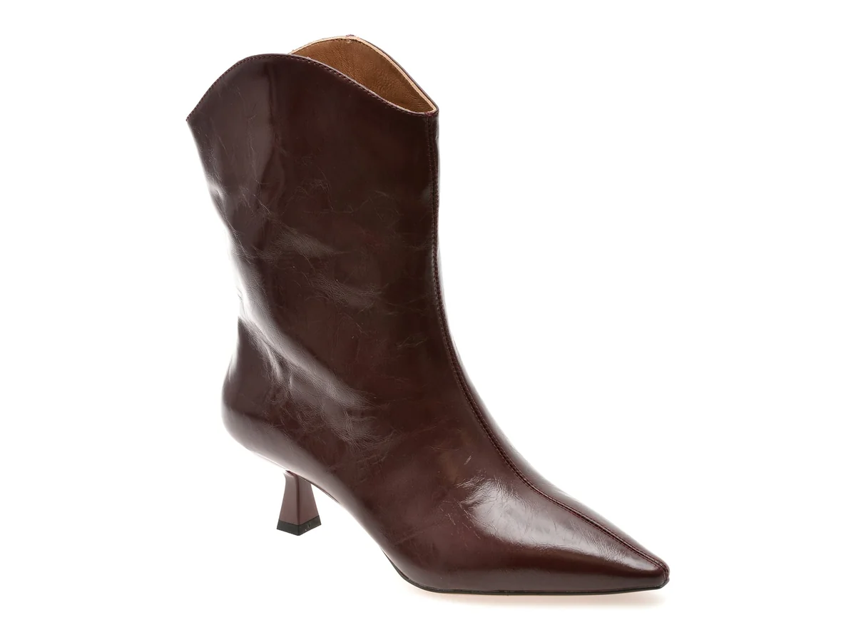 Botine Elegante Epica Visinii, 3013, Din Piele Naturală