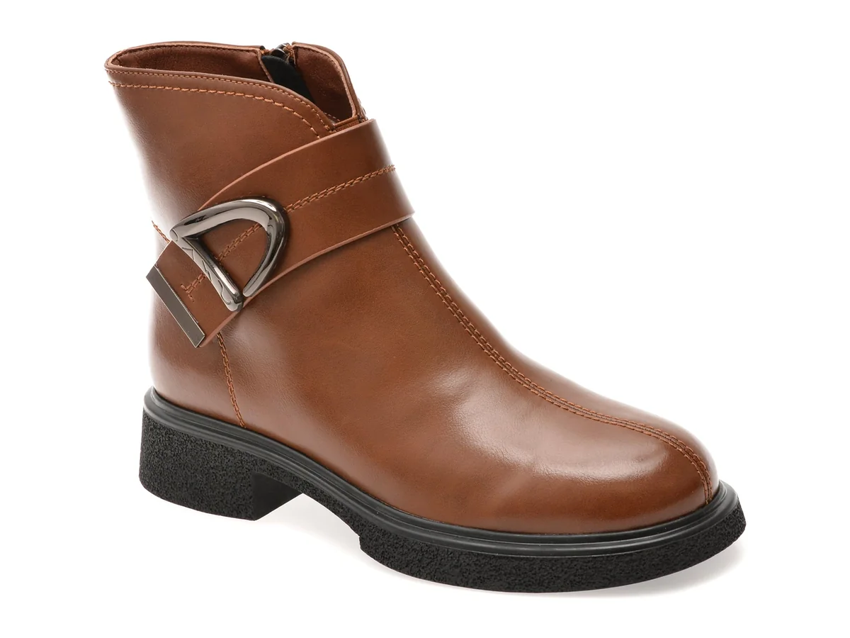 Ghete Flavia Passini Maro, DX727, Din Piele Naturala