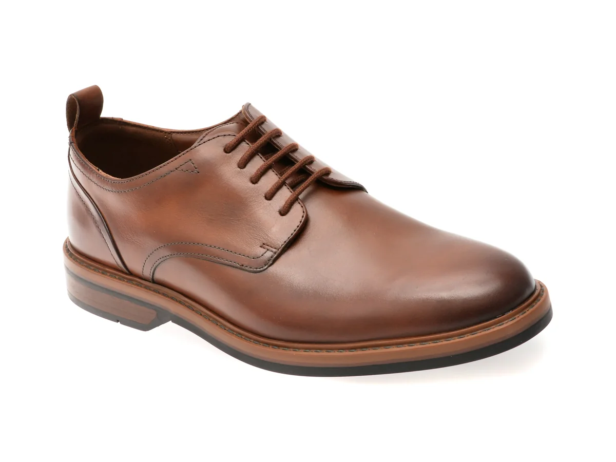 Pantofi Eleganti Clarks Maro, Aldwin Lace, Din Piele Naturala