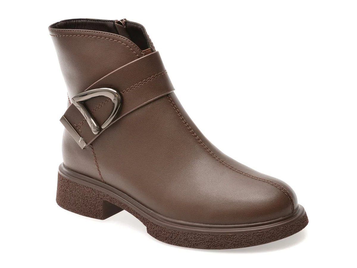 Ghete Flavia Passini Maro, DX727, Din Piele Naturala