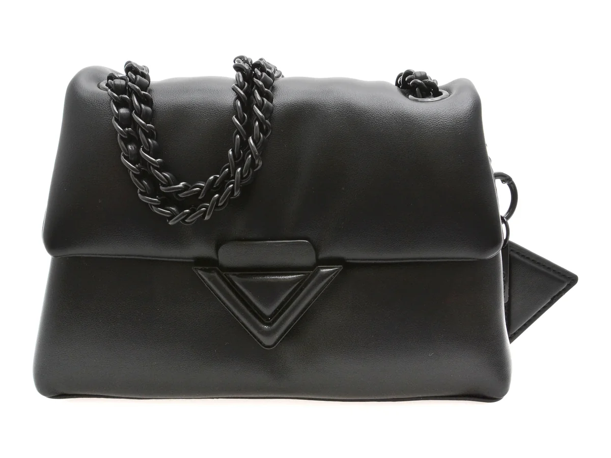 Geanta Aldo Neagra Softpuff 008 Din Piele Ecologica