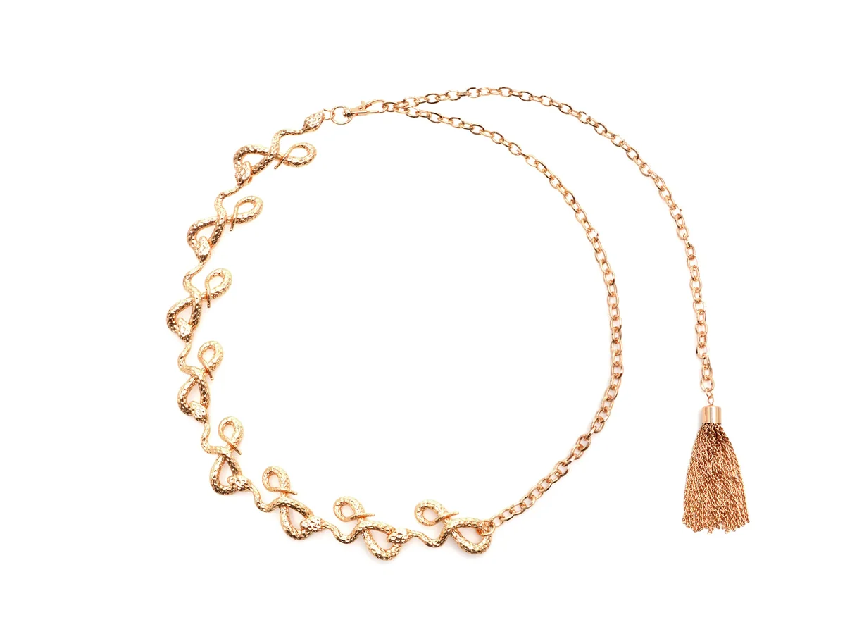 Curea Aldo Aurie, Viperelle 710, Din Metal