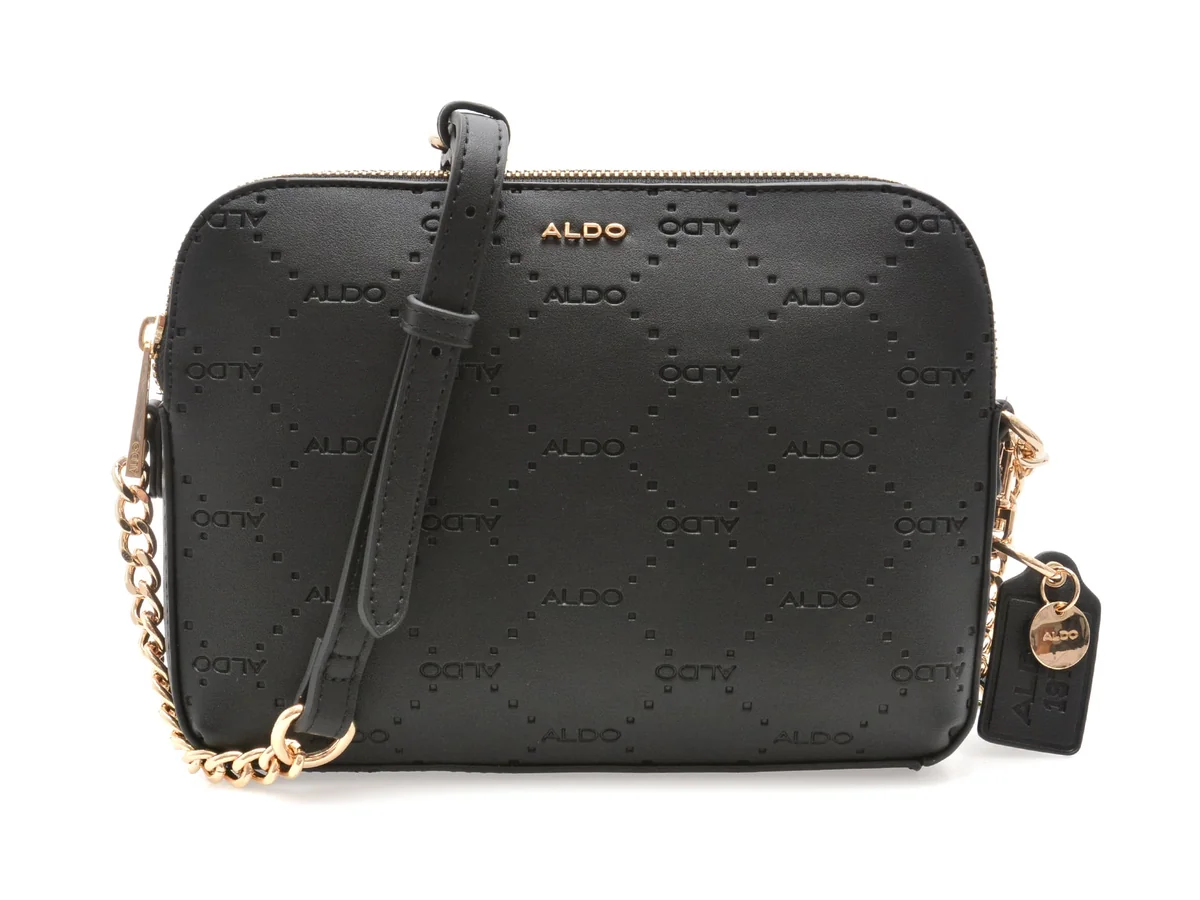 Geanta Aldo Neagra, Peladan 004, Din Piele Ecologica