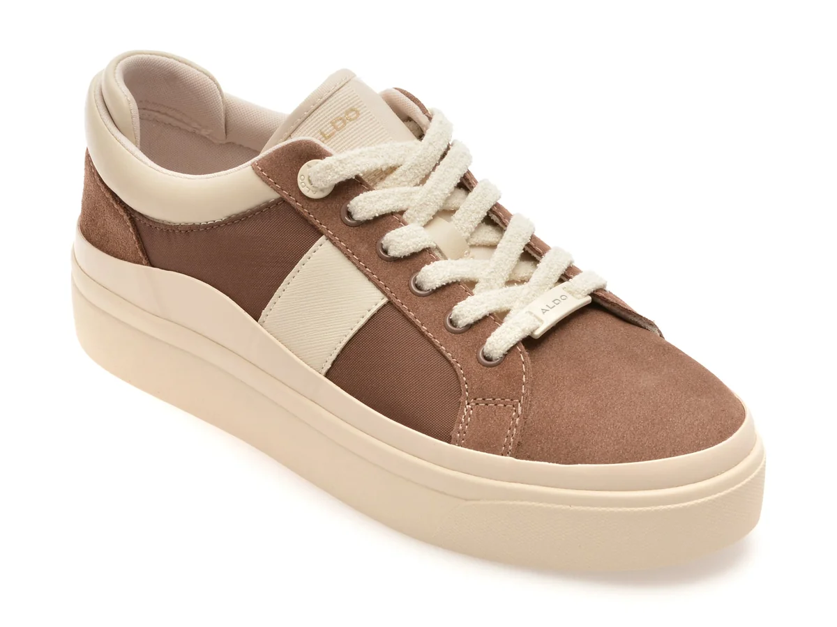 Pantofi Sport Aldo Maro, Brynlee 241, Din Piele Întoarsă Și Material Textil