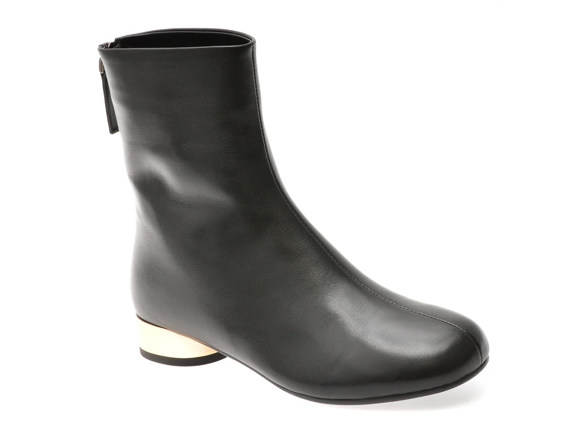 Ghete Epica Negre, Eb936, Din Piele Naturală