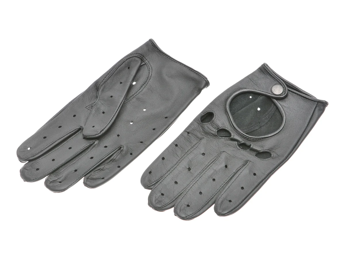 Manusi Epica Negre, B9, Din Piele Naturala