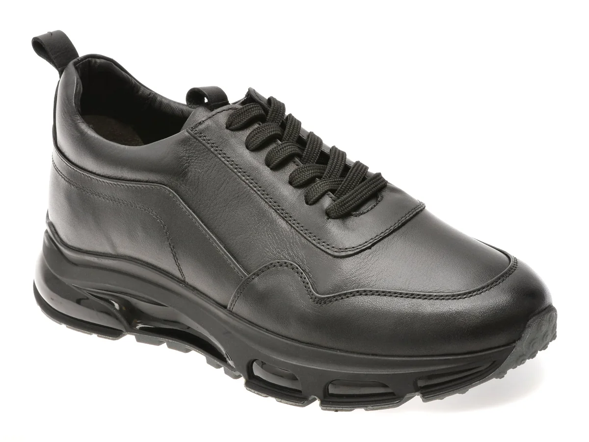 Pantofi Sport Gryxx Negri MS2001 Din Piele Naturala