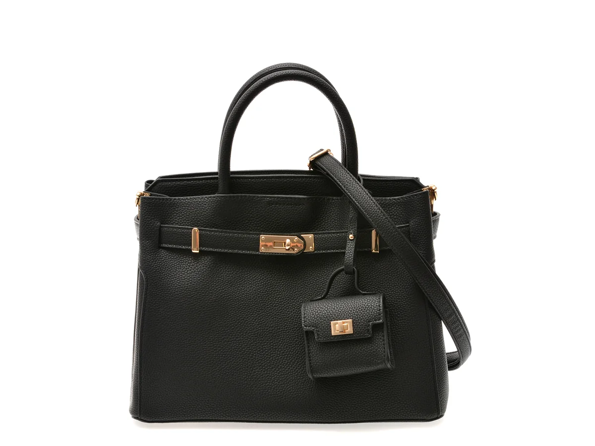 Geanta Call It Spring Neagra, 14120071, Din Piele Ecologica