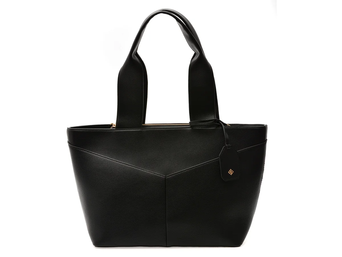 Geanta Call It Spring Neagra, Saage 001, Din Piele Ecologica