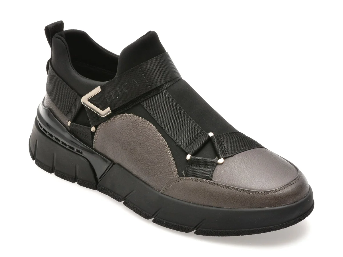 Ghete Epica Gri, 58391, Din Piele Naturală