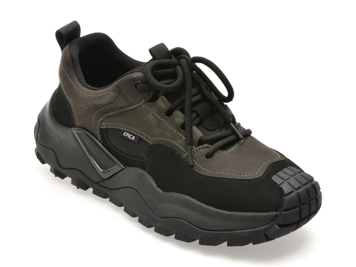 Ghete Epica Negre, Ln11, Din Piele Naturala