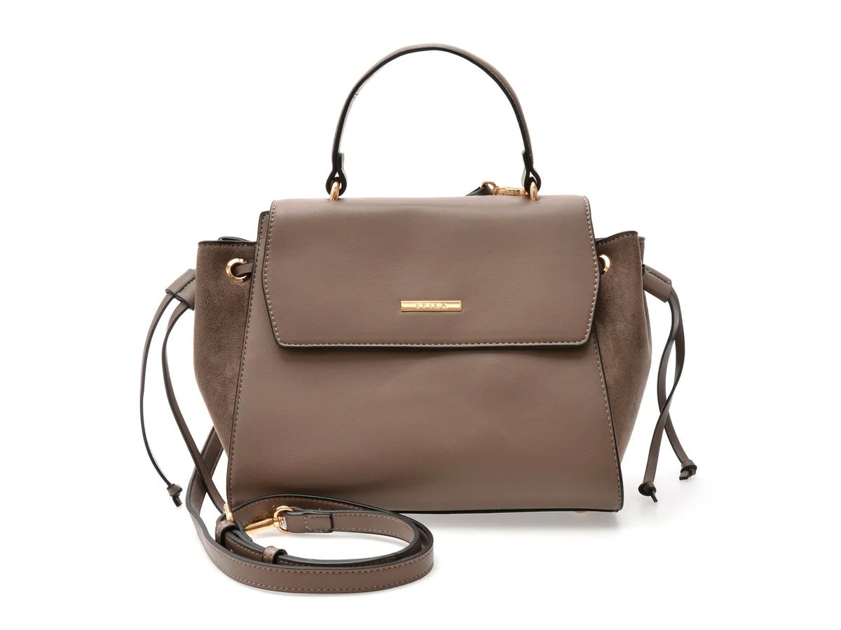 Geanta Epica Gri, 6A06, Din Piele Ecologică