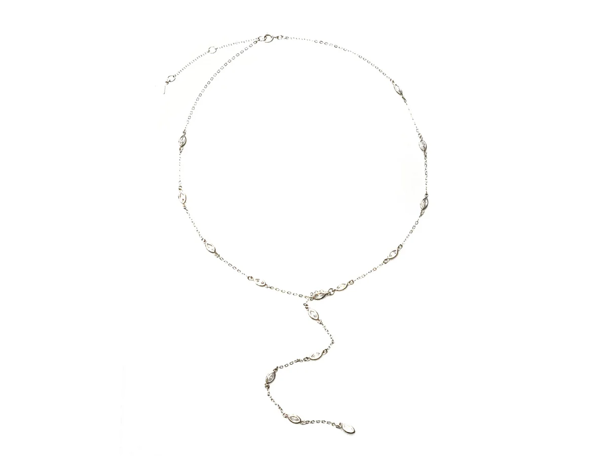 Colier Aldo Argintiu Prart 973 Din Metal