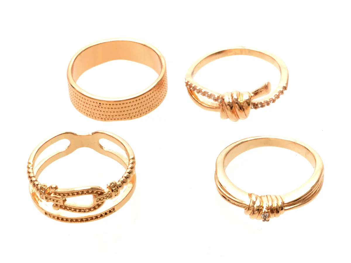 Inel Aldo Auriu, KNOTTA 972, Din Metal