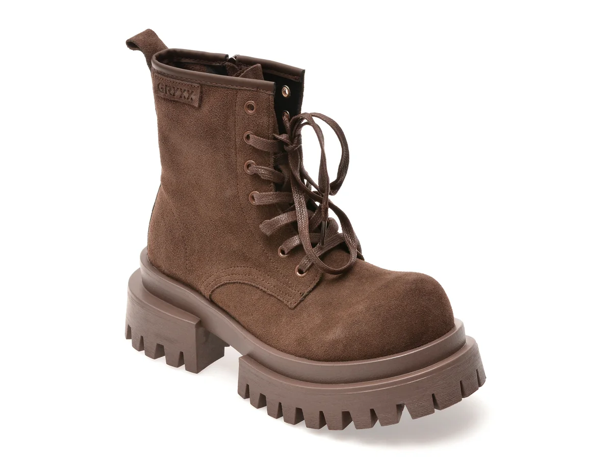 Bocanci Gryxx Maro, 68206, Din Piele Întoarsă