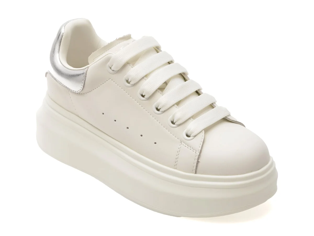 Pantofi Sport Epica Albi, 70622, Din Piele Naturala