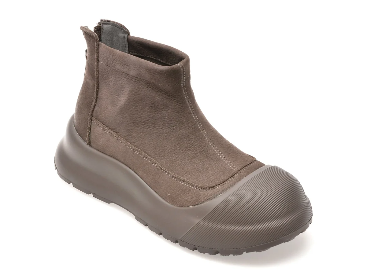 Ghete Gryxx Gri, 15112, Din Piele Naturala