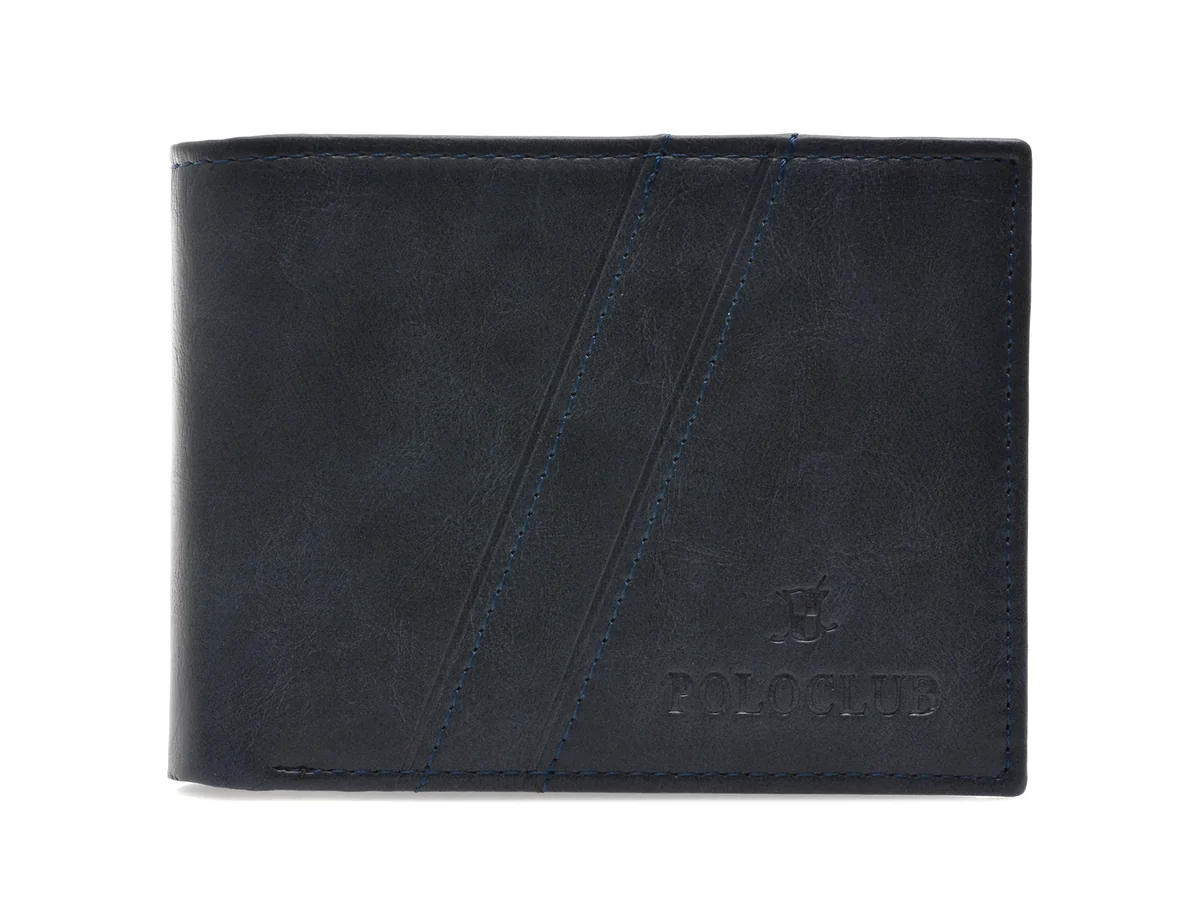 Portofel PoloClub Bleumarin, PCP9012, Din Piele Naturala