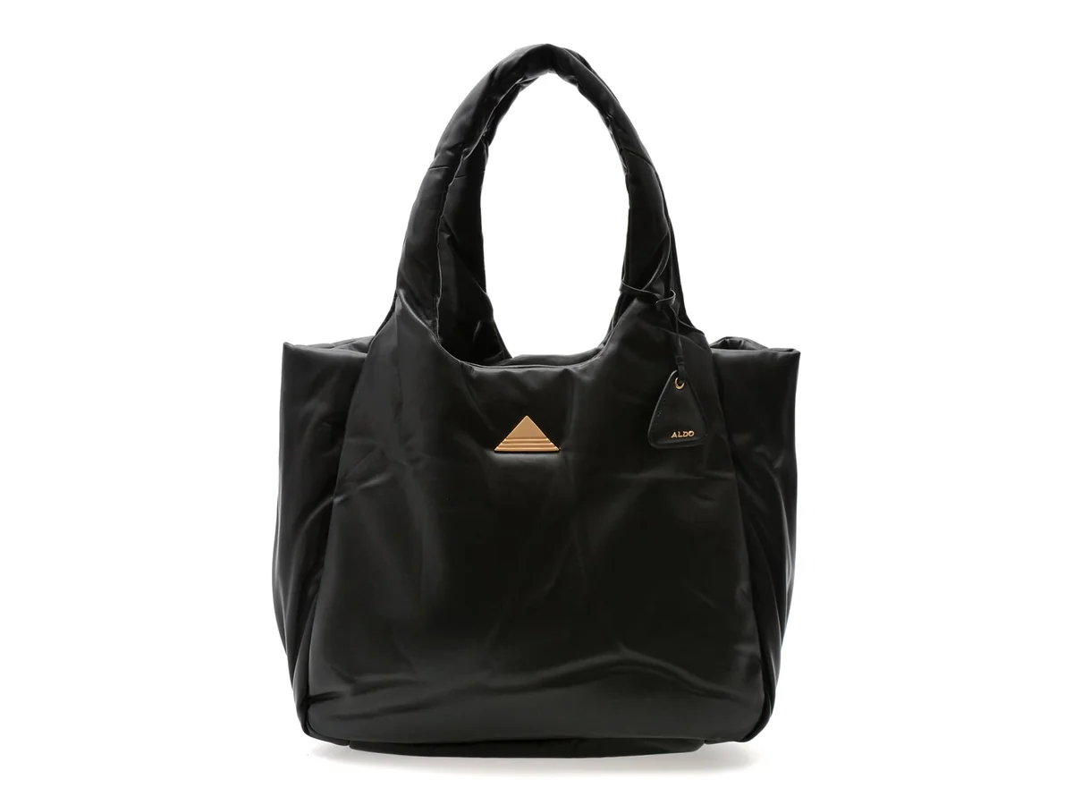 Geanta Aldo Neagra, PpuffcarrIy 006, Din Piele Ecologica