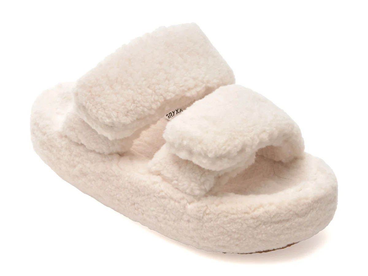 Papuci Gryxx Bej, 8811, Din Material Textil