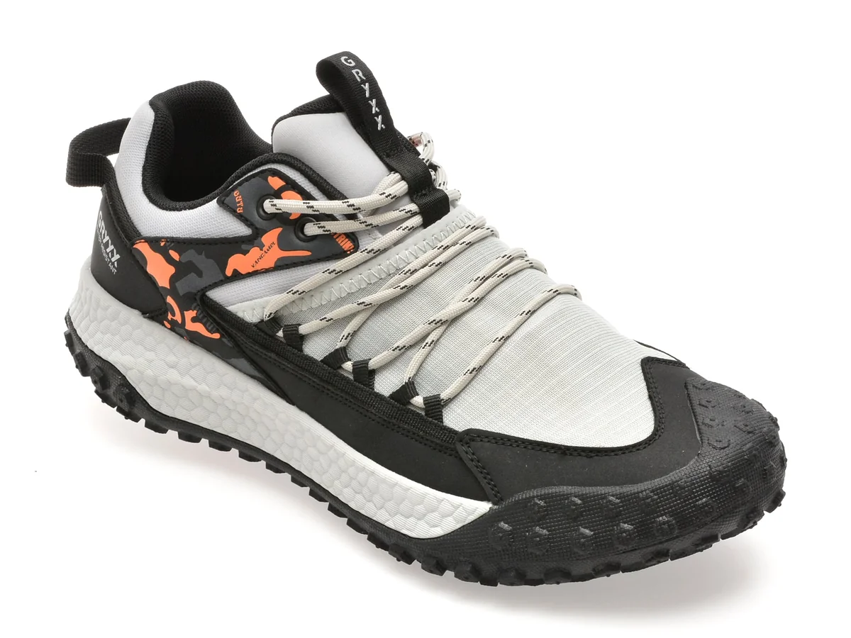 Pantofi Sport Gryxx Gri, 233, Din Material Textil