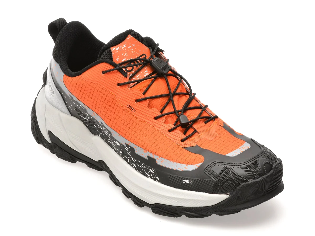 Pantofi Sport Otter Portocalii 899 Din Material Textil