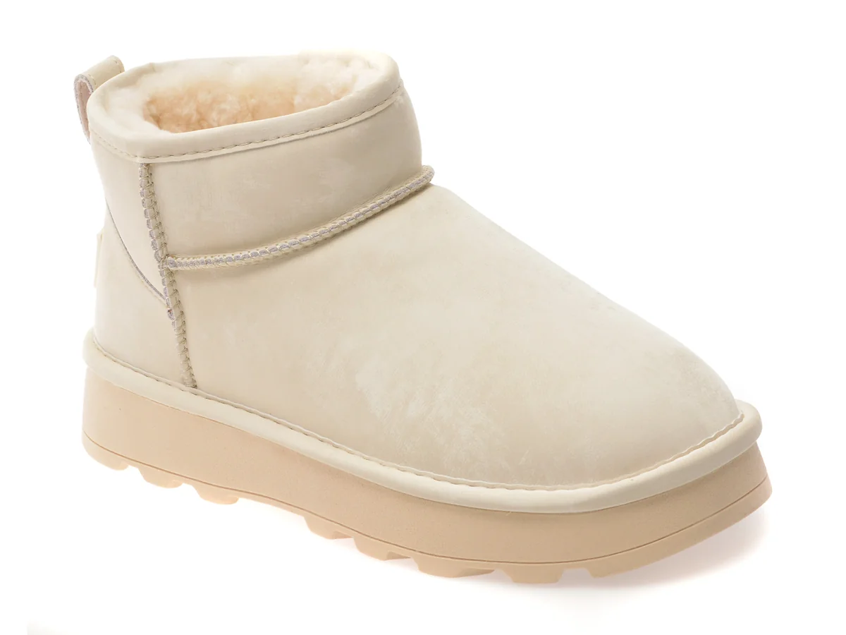 Ghete Epica Albe, 239187, Din Piele Naturală