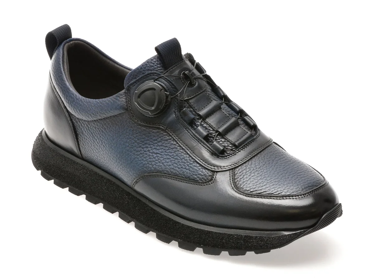 Pantofi Sport Epica Bleumarin, G48, Din Piele Naturala