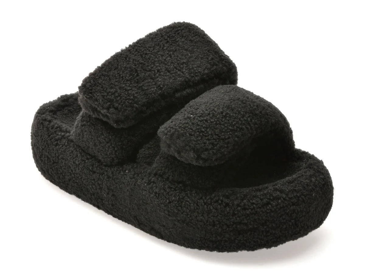 Papuci Gryxx Negri, 8811, Din Material Textil