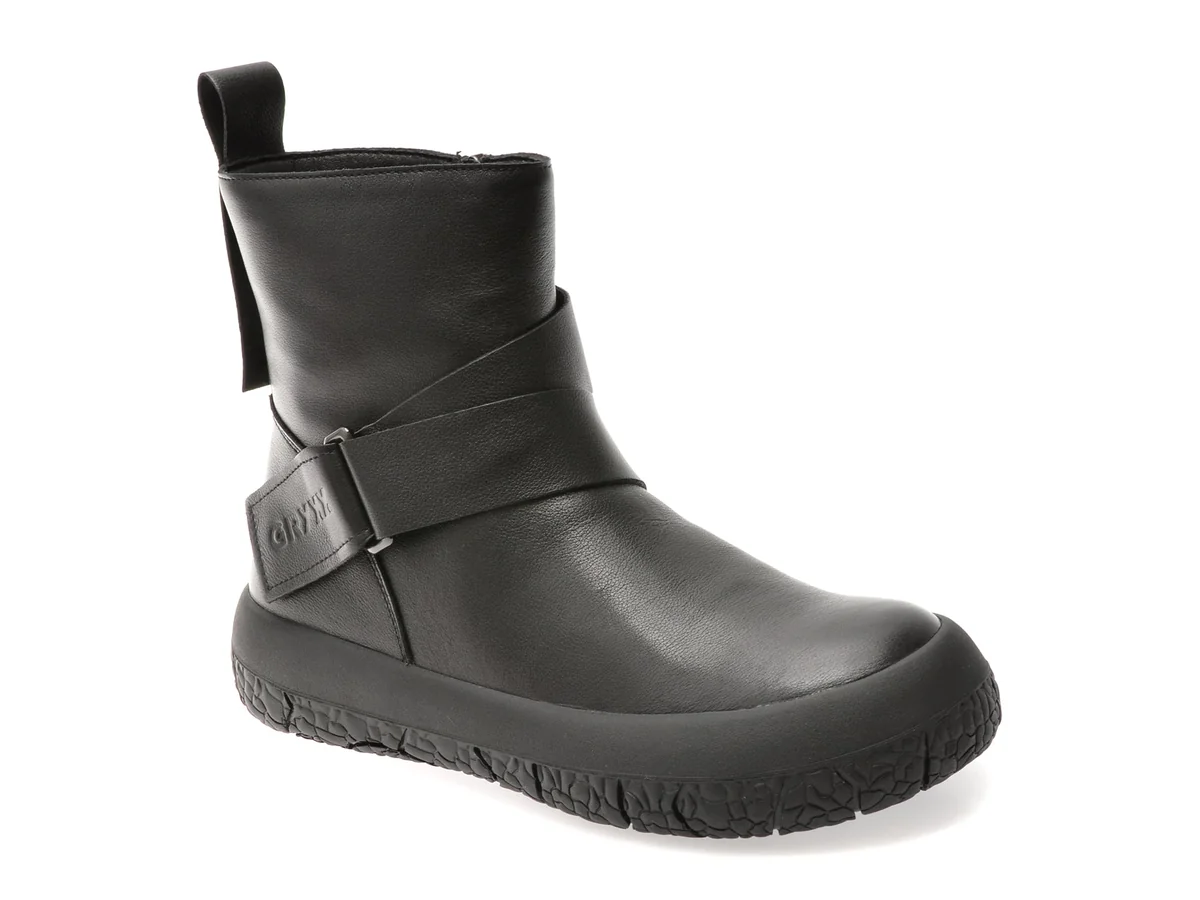 Ghete Gryxx Negre, 623, Din Piele Naturală