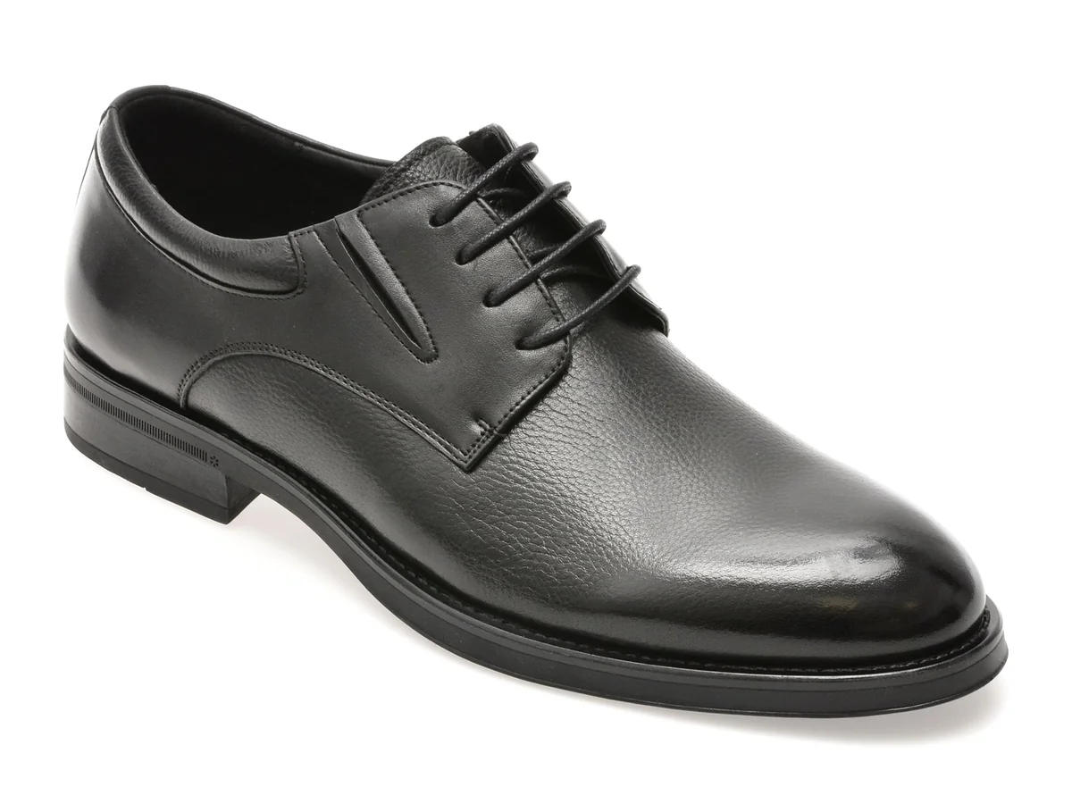 Pantofi Eleganti Epica Negri F15C11 Din Piele Naturala