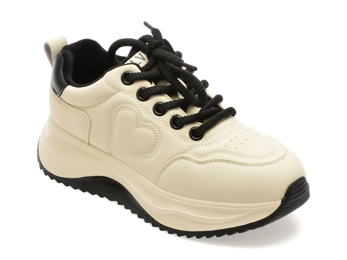 Pantofi Sport Flavia Passini Bej, 1152, Din Piele Ecologică