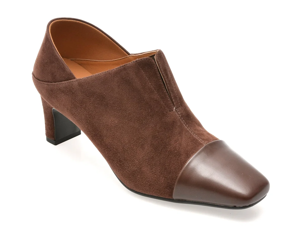 Ghete Epica Maro, 25C3203, Din Piele Naturala