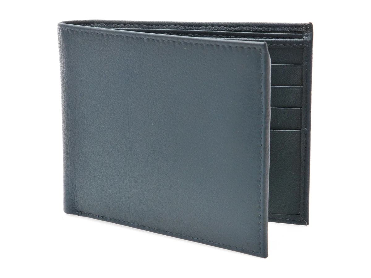 Portofel Bleumarin, 11009, Din Piele Naturala