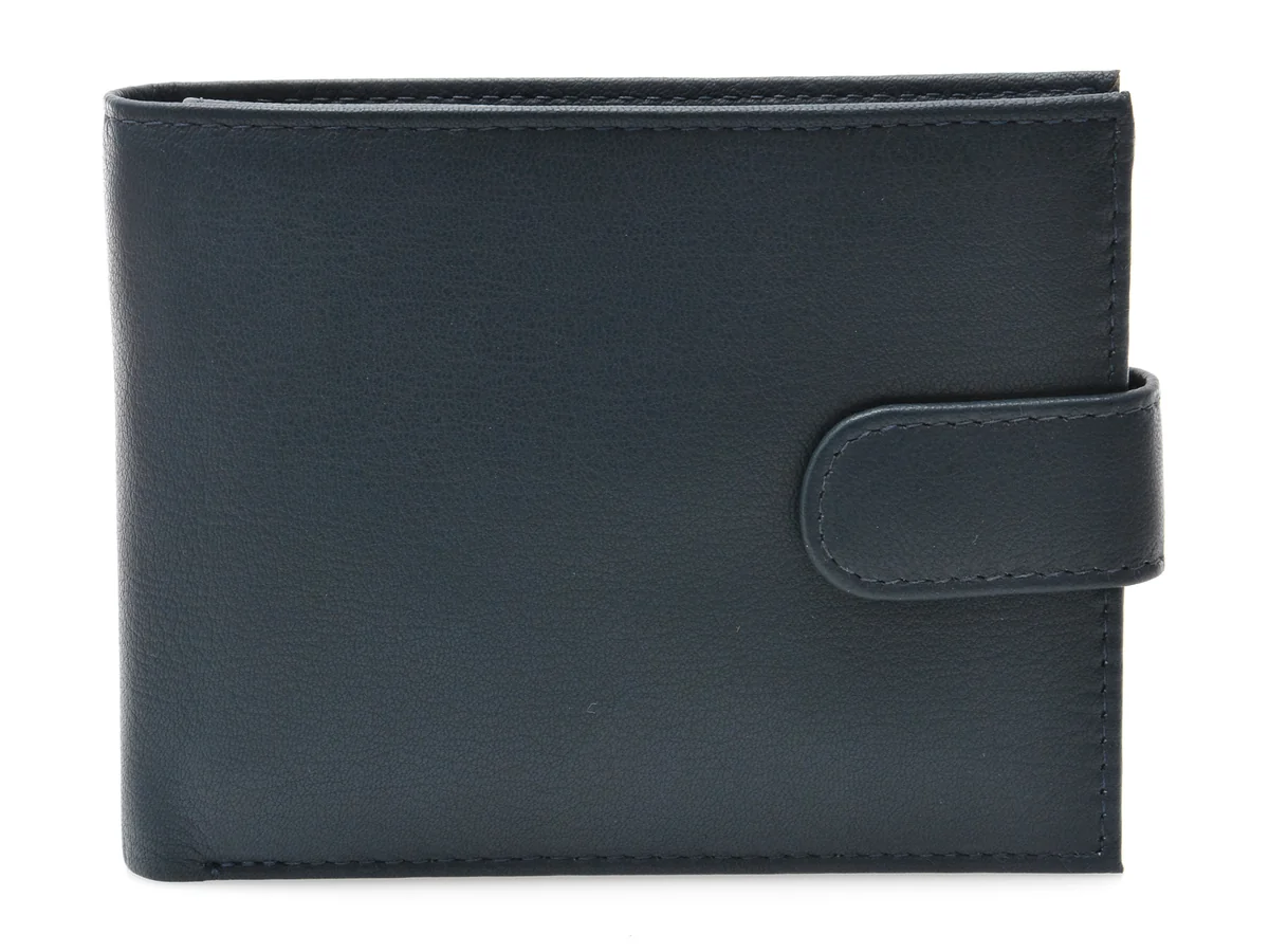 Portofel Bleumarin, 11003, Din Piele Naturala