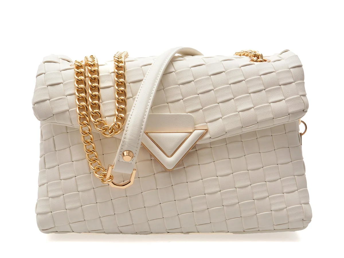 Geanta Aldo Alb, SoftwovEn 100, Din Piele Ecologica