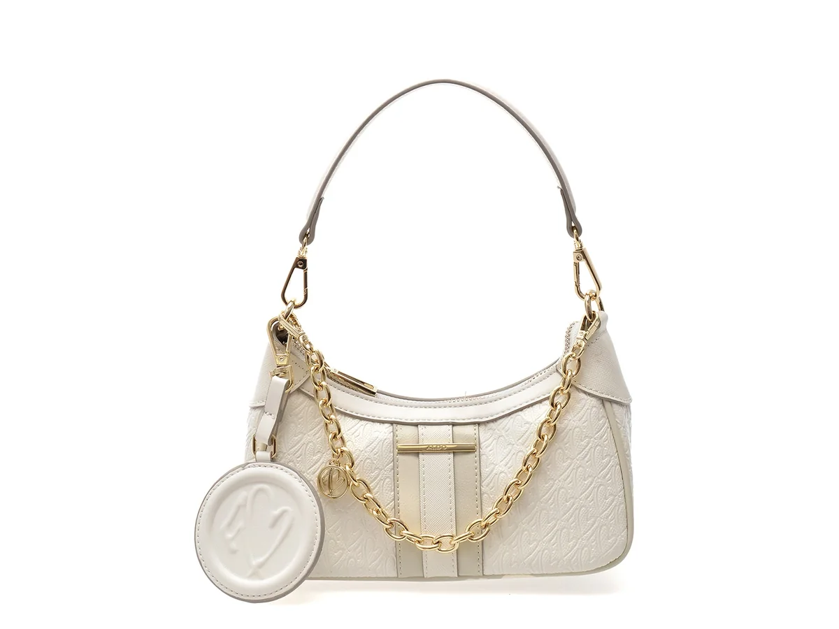 Geanta Aldo Alb, Glyde 100, Din Piele Ecologica